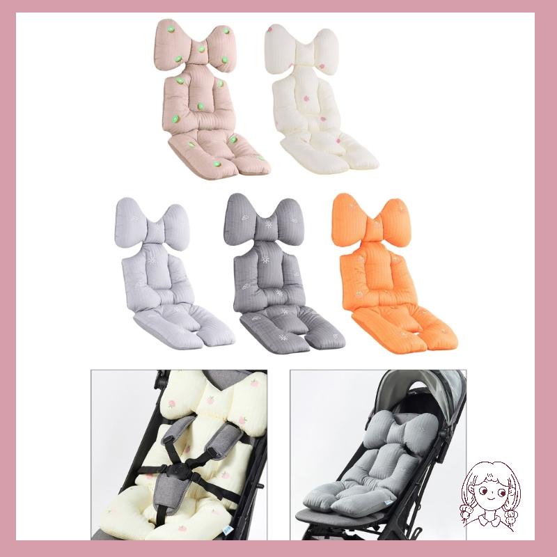 Haha 嬰兒推車坐墊嬰兒車嬰兒汽車座椅襯墊支撐墊適用於幼兒嬰兒車馬車坐墊防滑