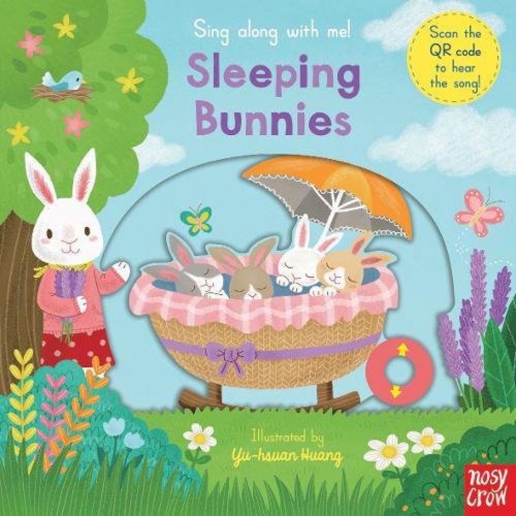 Sing Along With Me: Sleeping Bunnies (硬頁推拉書)(英國版)(硬頁書)/Yu-hsuan Huang【三民網路書店】