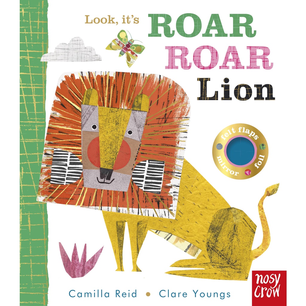 Look, it's Roar Roar Lion (Felt Flaps)(硬頁書)/Camilla Reid Look, It's 【三民網路書店】