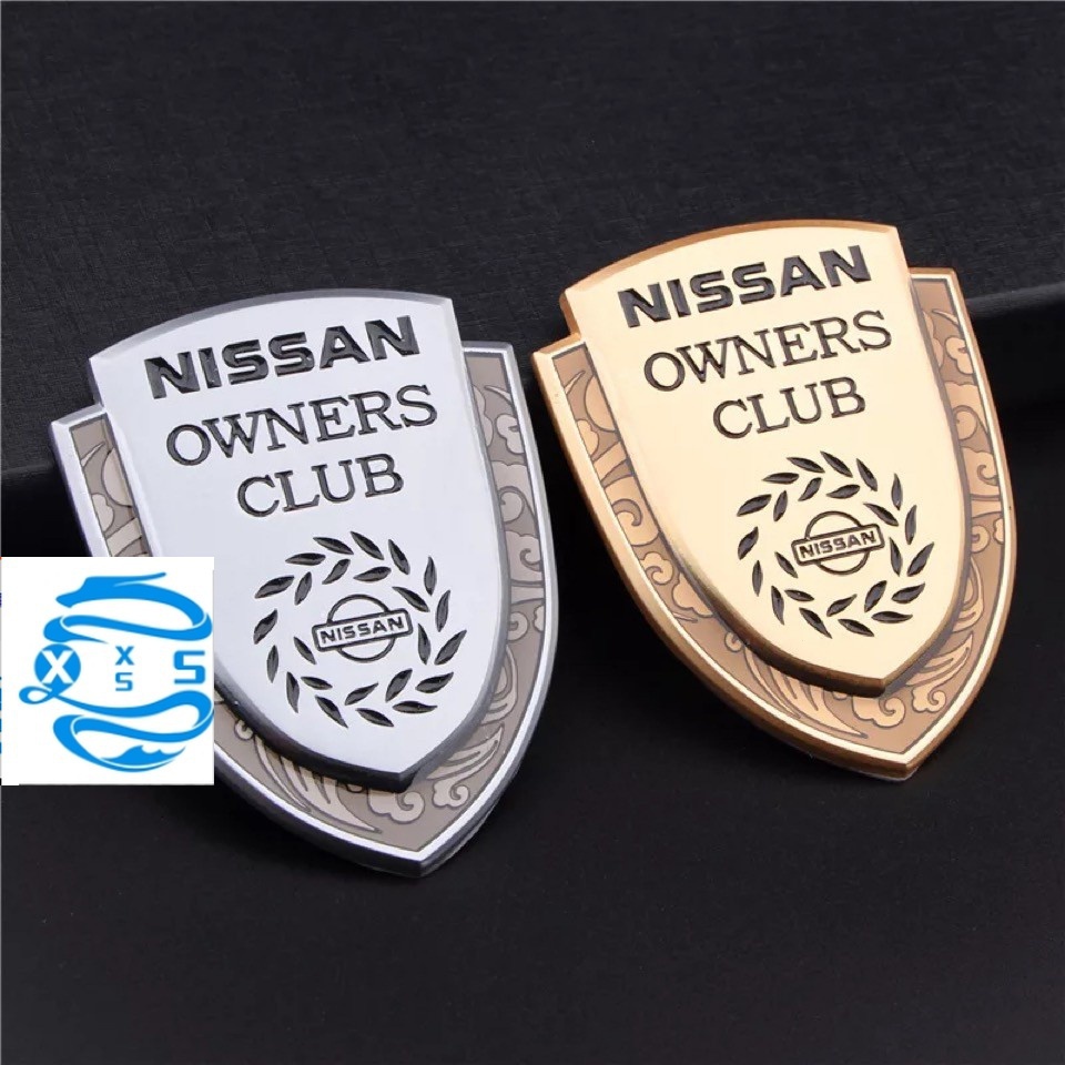 【NISSAN 現貨】Livna/X Trail/碳纖車標貼NISSAN 日產Nismo/Tean汽車改裝個性車貼車窗