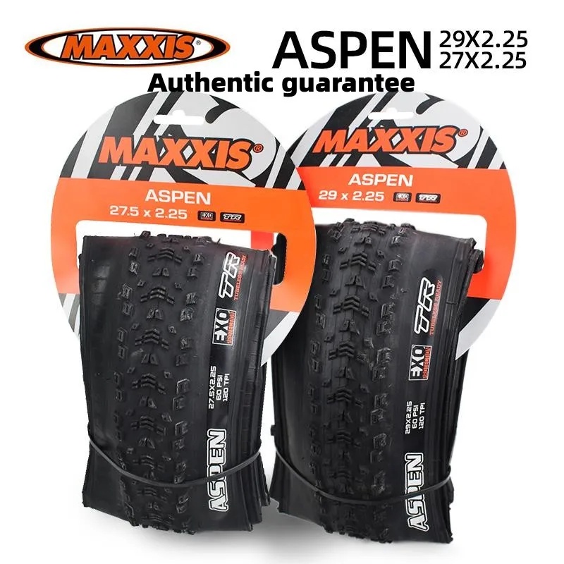 Maxxis ASPEN 無內胎折疊 Mtb 輪胎 27.5/29 英寸山地自行車更耐磨且 Excelen