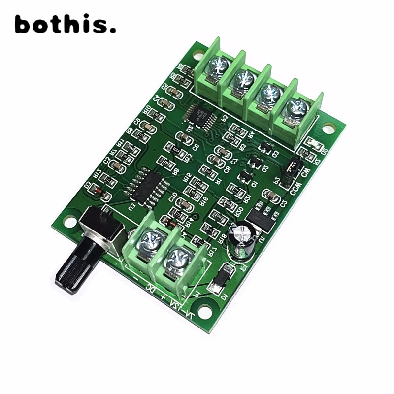 bothis 【改進版】直流無刷電機驅動板 調速板 光驅硬碟馬達控制器7V-12V-qh