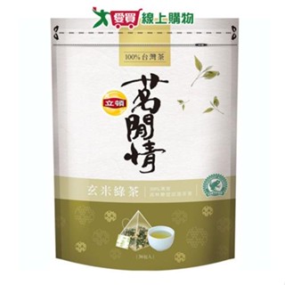 立頓茗閒情 玄米綠茶包(1.6G/36入)【愛買】