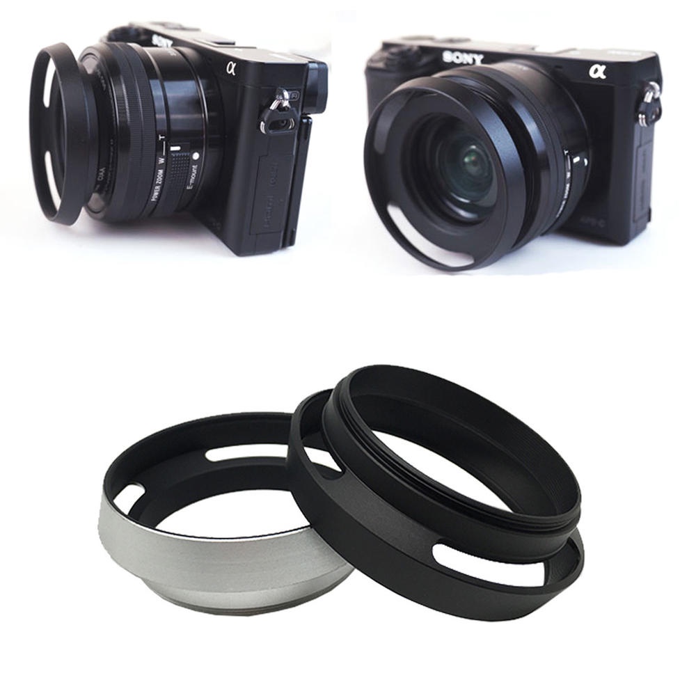 LEICA 相機金屬太陽能遮光罩通風廣角 37mm/39mm/40.5mm/43mm/46mm /49mm/52mm/