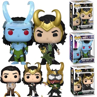 Funko POP Loki 第 2 季總裁 Loki 1066 Frost Giant 972 895 898 毒液玩