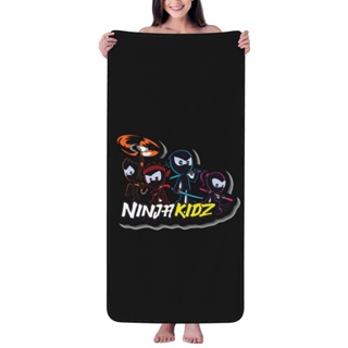 Ninja Kidz 70*140 CM 珊瑚絨浴巾吸水浴巾淋浴