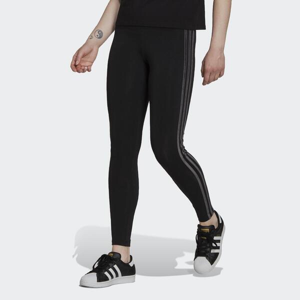 Adidas Original Tight H18017 女 緊身褲 舒適 彈力 中腰 時尚 運動 國際尺寸 黑