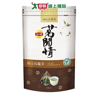 立頓 茗閒情高山烏龍茶包(2.8g/22入)【愛買】