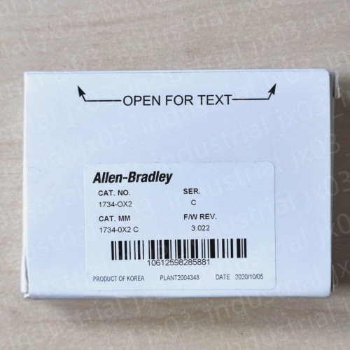 【全新】Allen Bradley 1734-OX2 POINT I/O 2 繼電器數字接觸輸出模塊 1734ox2