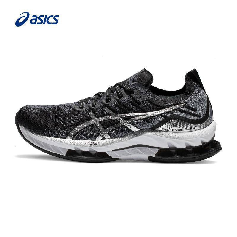 亞瑟士 高品質跑鞋 ASICS 風格男士女士跑步鞋 GEL-KINSEI BLAST PLATINUM 氣墊減震運動緩震