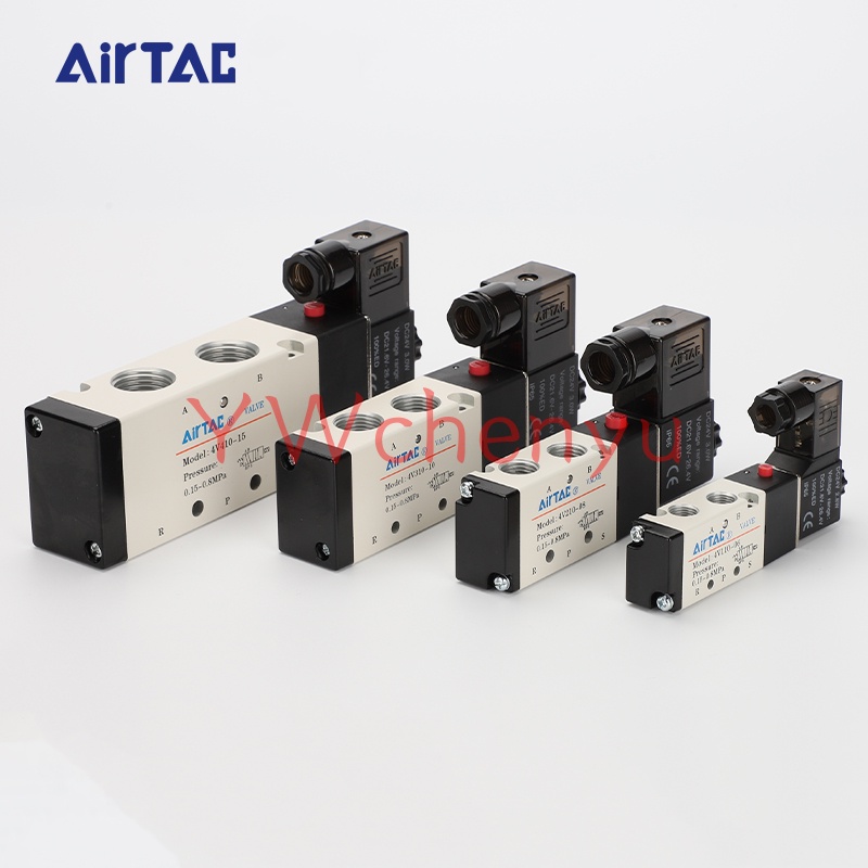 Airtac 氣動電磁閥 4V210-08 4V310-10 4V110-06 4V410-15  4V210-06 4