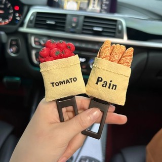 新品特價⛔汽車安全戴卡扣固定器卡通可愛車載後排兒童防勒安全帶