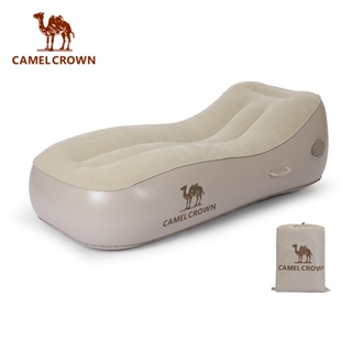Camel CROWN 野營自動充氣沙發、戶外酒吧靠墊床(帶氣泵)