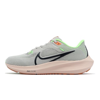 Nike 慢跑鞋 Wmns Air Zoom Pegasus 40 灰 螢光 女鞋 小飛馬 ACS DV3854-006