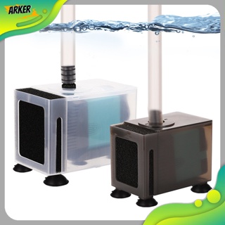 Ak水族箱水泵保護盒魚缸水族箱多功能防沙減震過濾盒
