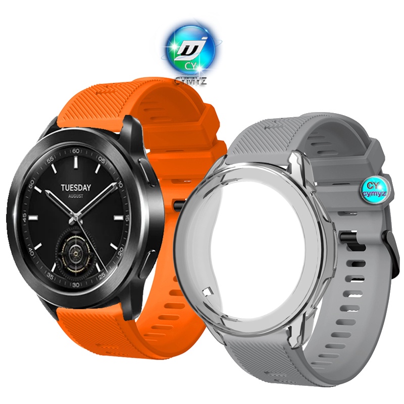 小米 xiaomi watch S3 錶帶 矽膠錶帶 運動腕帶 小米 xiaomi watch S3 保護殼 保護套