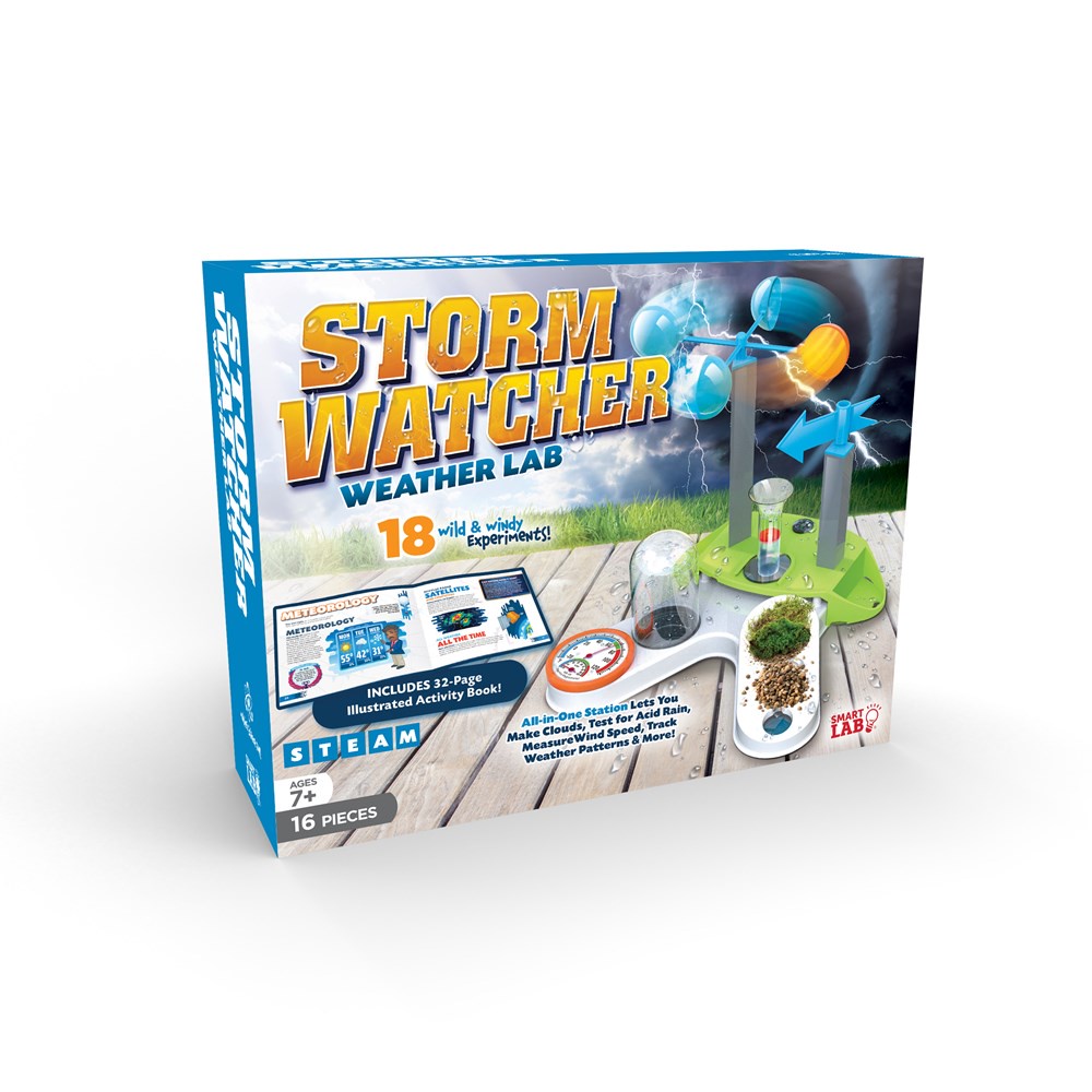 Storm Watcher Weather Lab: 18 Wild &amp; Windly Experiments!(盒裝)/SmartLab Toys【三民網路書店】