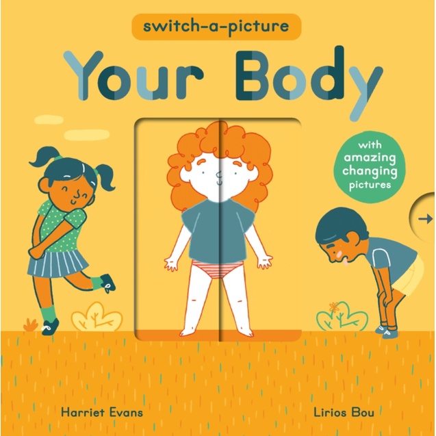 Switch-a-Picture: Your Body (硬頁操作書)(硬頁書)/Harriet Evans【禮筑外文書店】