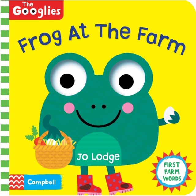 Frog at the Farm (The Googlies)(大眼睛互動遊戲書)(硬頁書)/Jo Lodge【禮筑外文書店】