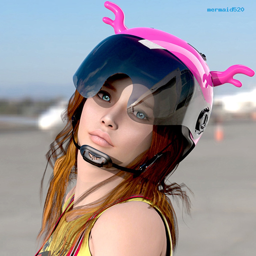【攀登者】頭盔鹿角吸盤裝飾 電動車安全帽犄角時尚個性通用
