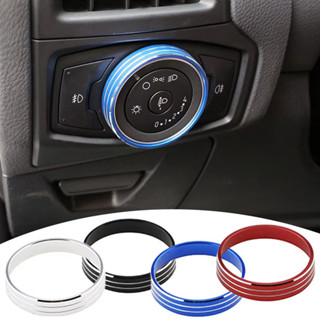 適用於 Ford 福特 福克斯 3 MK3 野馬蒙迪歐 2012-2019 前大燈前照燈開關按鈕旋鈕蓋裝飾環
