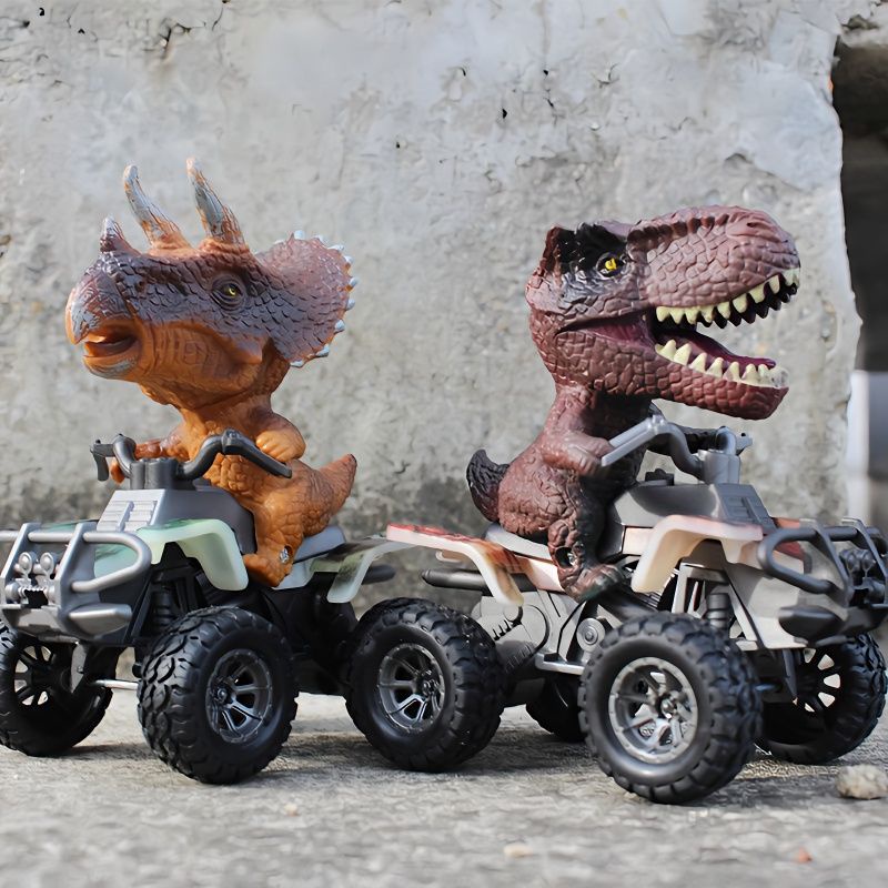 霸王龍玩具車 恐龍玩具車 沙灘車 慣性滑行 小男孩玩具車 動物玩具車 兒童玩具車 慣性車 車車玩具 兒童玩具