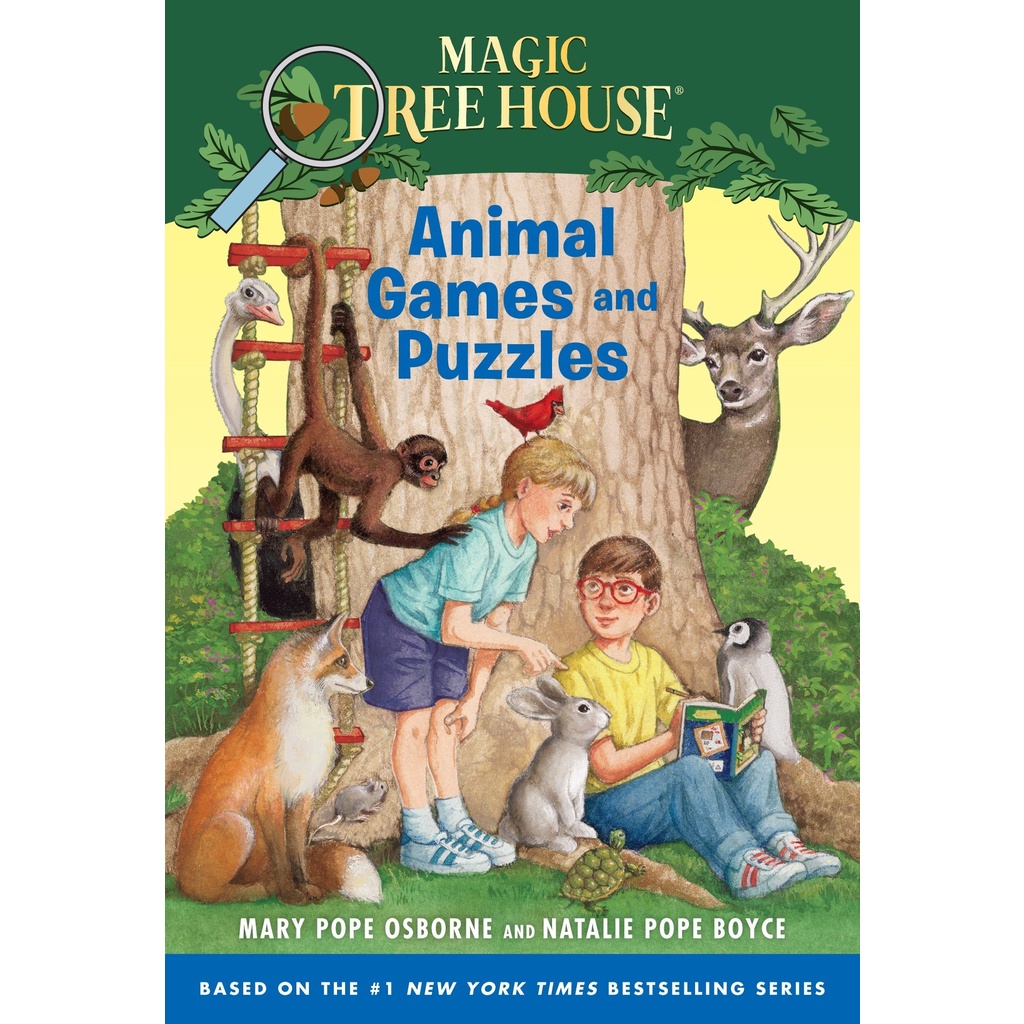 Magic Tree House Animal Games and Puzzles/Mary Pope Osborne【三民網路書店】