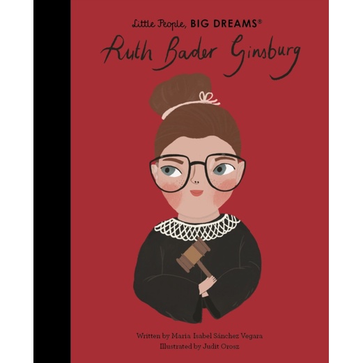 Little People, BIG DREAMS:Ruth Bader Ginsburg (英國版)(精裝本)/Maria Isabel Sanchez Vegara【禮筑外文書店】