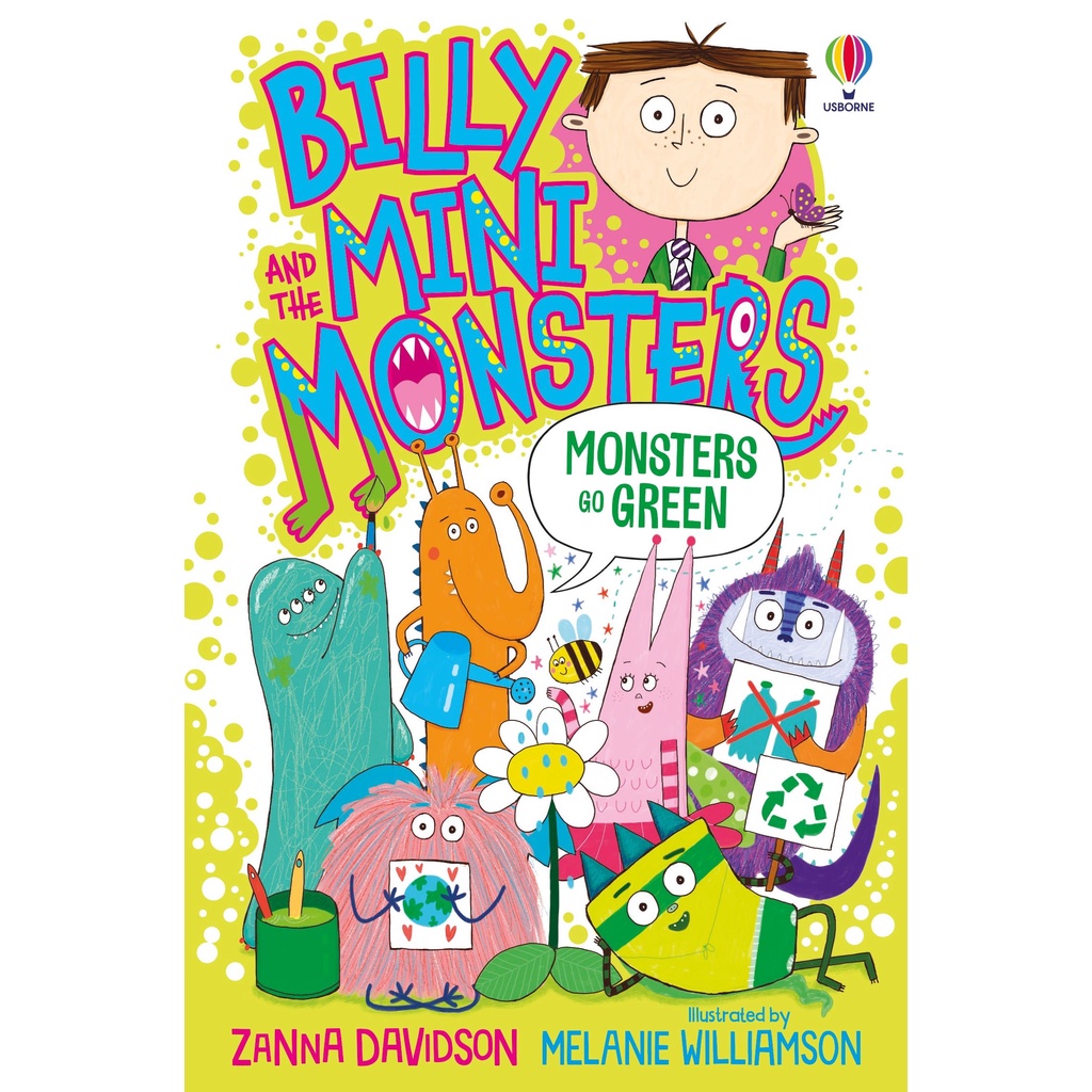 Billy and the Mini Monsters Go Green (Billy and the Mini Monsters 11)/Zanna Davidson【禮筑外文書店】
