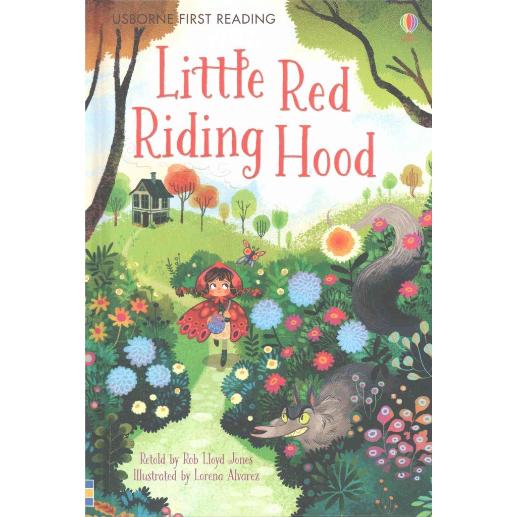 Usborne First Reading:Little Red Riding Hood【禮筑外文書店】精裝)