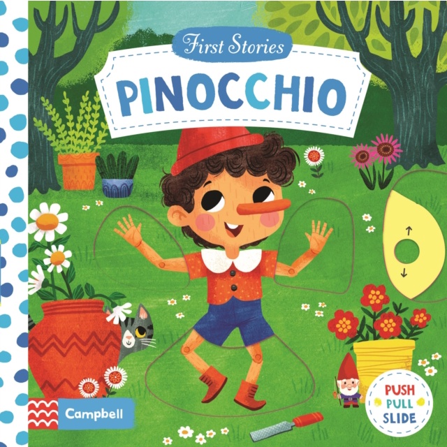 Pinocchio (First Stories)(硬頁書)/Miriam Bos【禮筑外文書店】