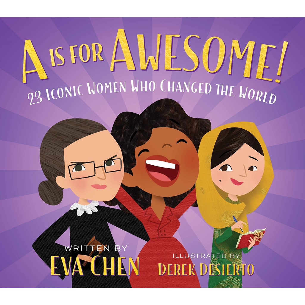 A Is for Awesome! ― 23 Iconic Women Who Changed the World(硬頁書)/Eva Chen【禮筑外文書店】