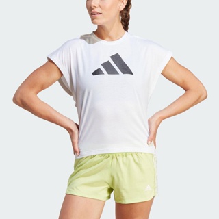 Adidas TI Logo T IM4743 女 短袖 上衣 亞洲版 運動 訓練 多功能 蝙蝠袖 吸濕排汗 白