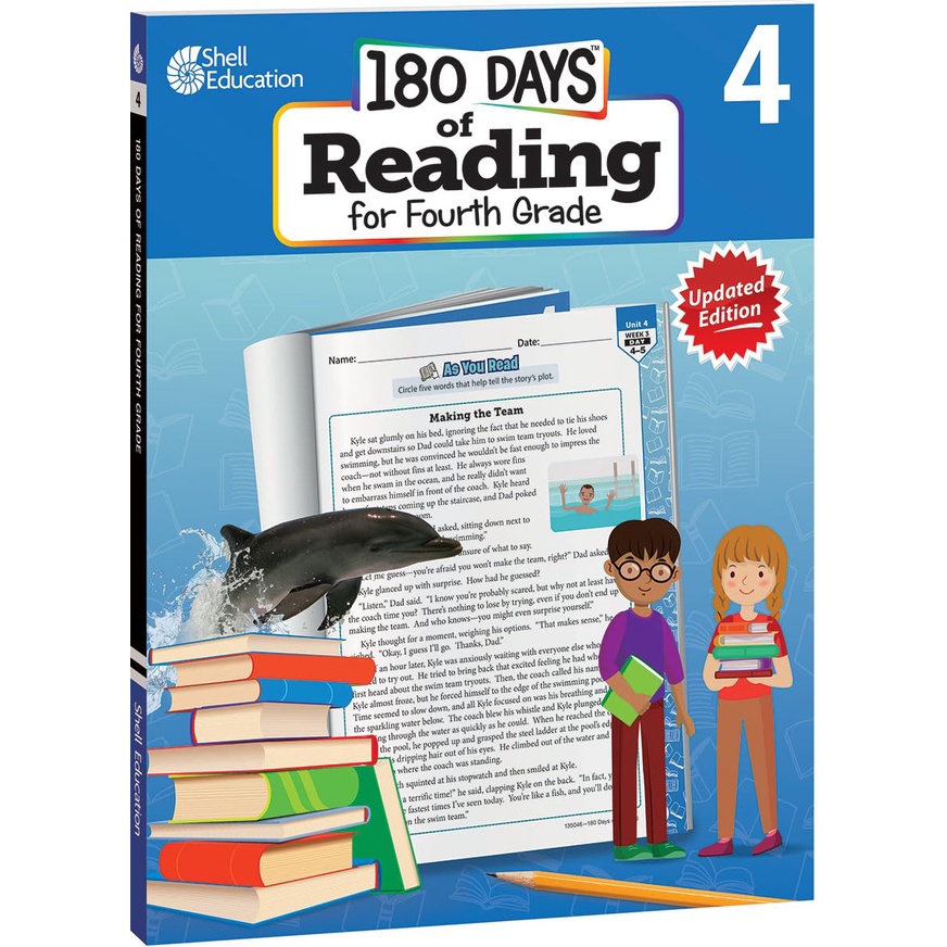 180 Days of Reading for Fourth Grade, 2nd Edition/Curtis Slepian【三民網路書店】