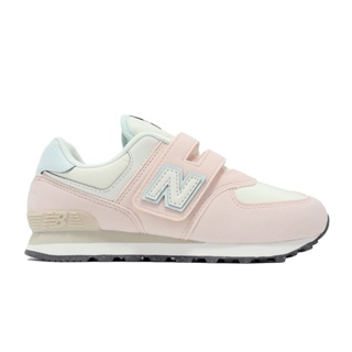 New Balance 574 NB 童鞋 親子鞋 粉紅 中童鞋 魔鬼氈 [YUBO] PV574ABK W寬楦