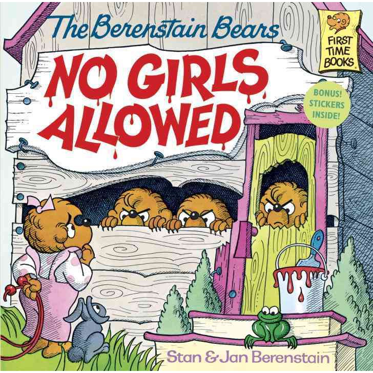 The Berenstain Bears No Girls Allowed/Stan Berenstain【禮筑外文書店】