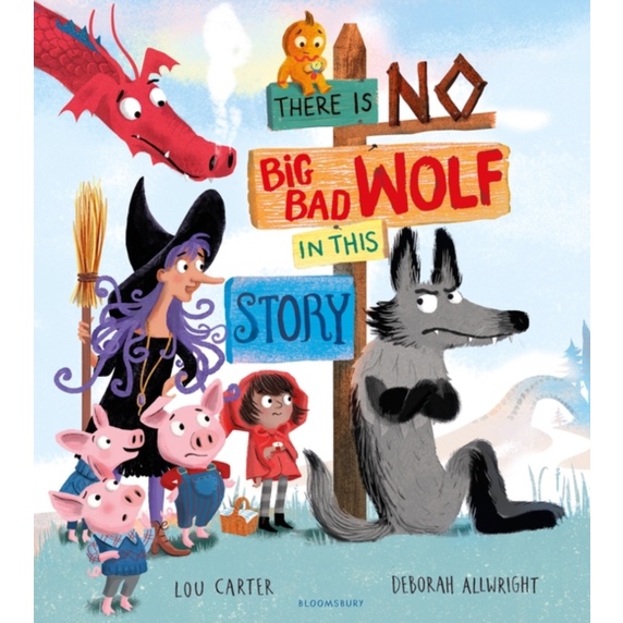 There Is No Big Bad Wolf In This Story(精裝)/Lou Carter【禮筑外文書店】