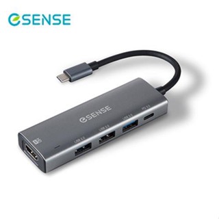 Esense Type-C TO HDMI/USB/PD轉接器 H546