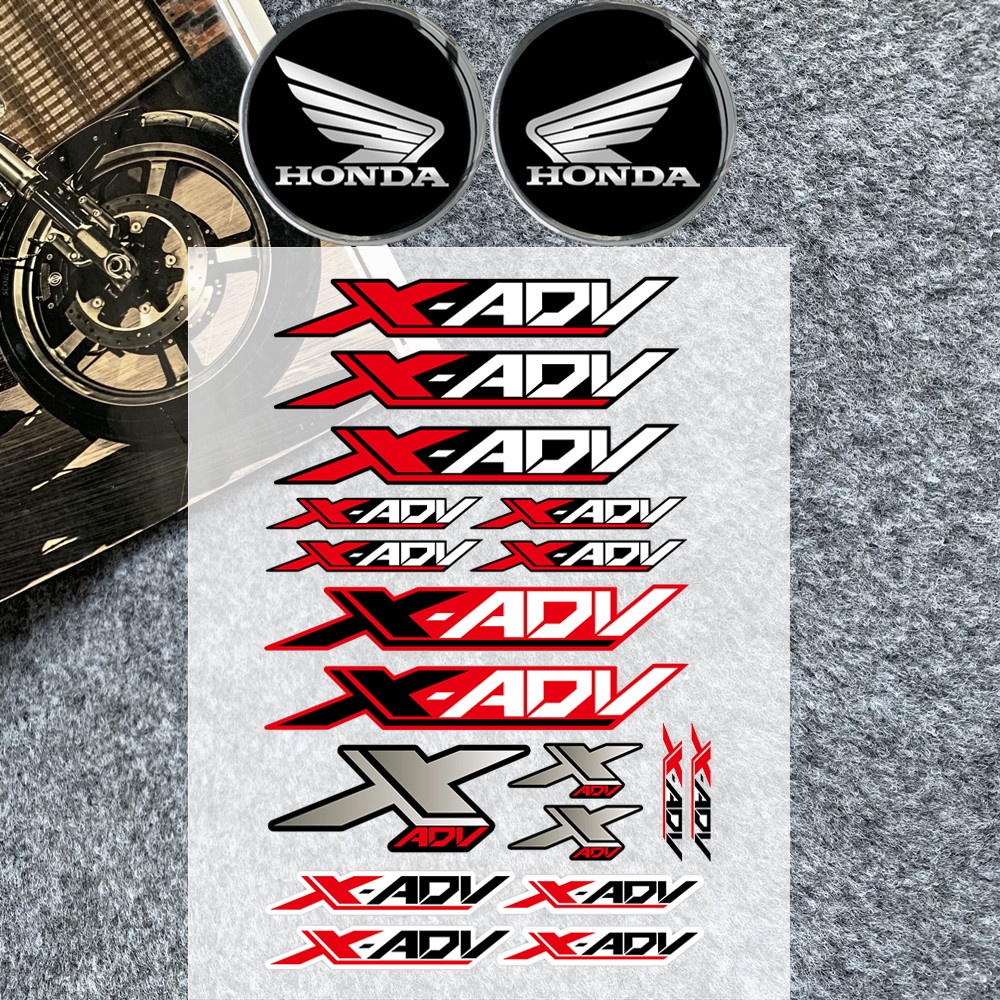 HONDA 冒險反光貼紙 X-ADV 貼花適用於本田 XADV 750 xadv750 ADV150 ADV350 標誌