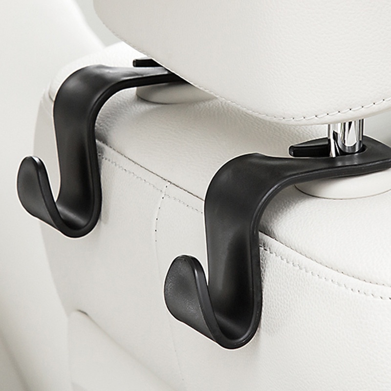 Lt 【熱賣】汽車座椅掛鉤手提包內飾配件汽車收納包小掛鉤L型塑料創意多功能