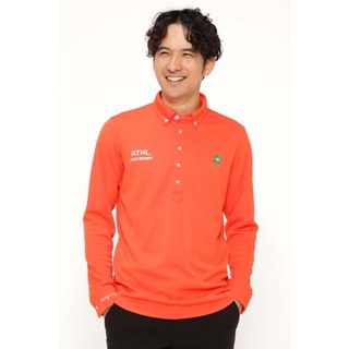 日本高爾夫23款男士長袖POLO衫透氣輕量上衣