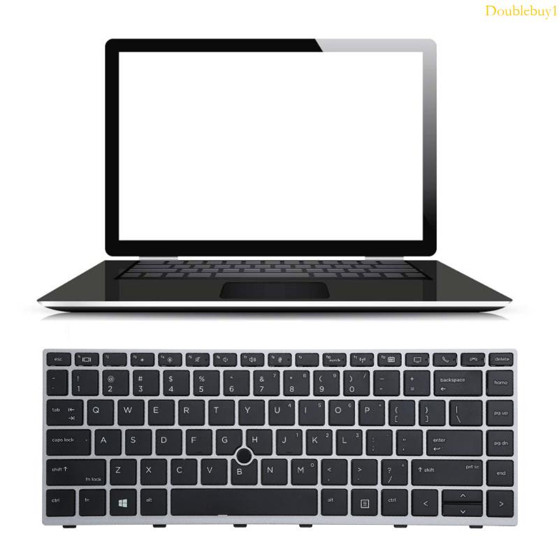 Dou 美國筆記本電腦鍵盤適用於 HP EliteBook 840 G5 846 G5 745 G5 鍵盤無背光