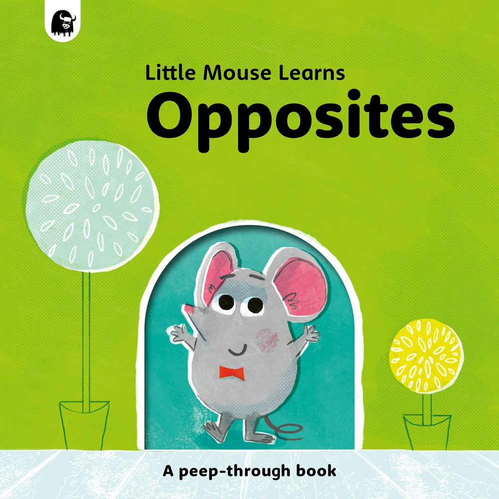 Opposites: A peep-through book(硬頁書)/Mike Henson Little Mouse Learns 【禮筑外文書店】