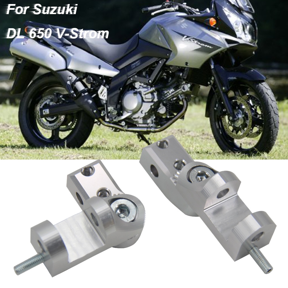 SUZUKI 全新摩托車適用於鈴木 DL 650 V-Strom 腳釘乘客腳釘降低套件 DL1000
