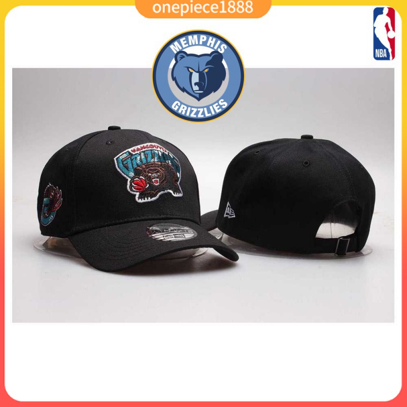 溫哥華灰熊 Grizzlies NBA 籃球帽 經典款 彎簷 嘻哈帽 軟帽 防晒帽 老帽 男女通用 遮陽帽 時尚帽子