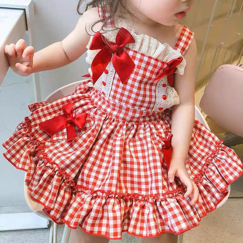 2024新款兒童洋裝 女童蘿莉塔lolita公主禮服裙 洋裝蘿莉塔裙子