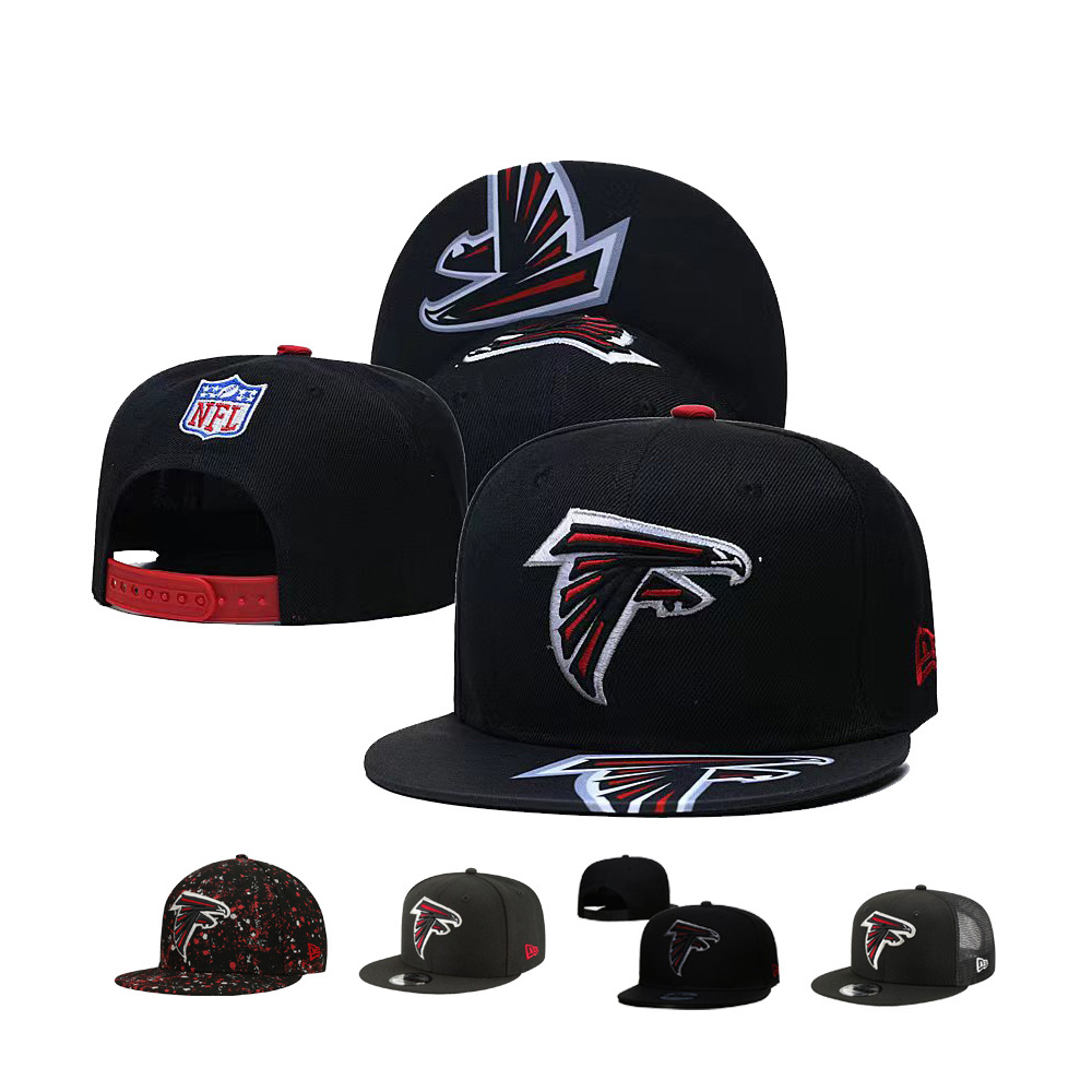 NFL 調整帽 亞特蘭大獵鷹 Atlanta Falcons 嘻哈風 橄欖球帽 男女通用 運動帽 滑板帽 防晒帽