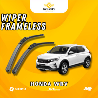 HONDA 1 套本田 WRV WR-V 雨刷無框模型無鐵架全橡膠前雨刷玻璃雨刷