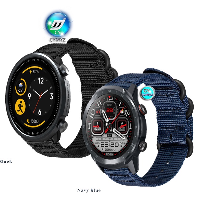 Mibro A1 A2 錶帶 Mibro A1 A2 尼龍錶帶智能手錶錶帶 Mibro 手錶 A1 A2 錶帶運動腕帶