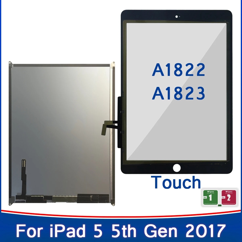 9.7 英寸適用於 iPad 2017 適用於 iPad 第 5 代 9.7 2017 A1822 A1823 觸摸屏數